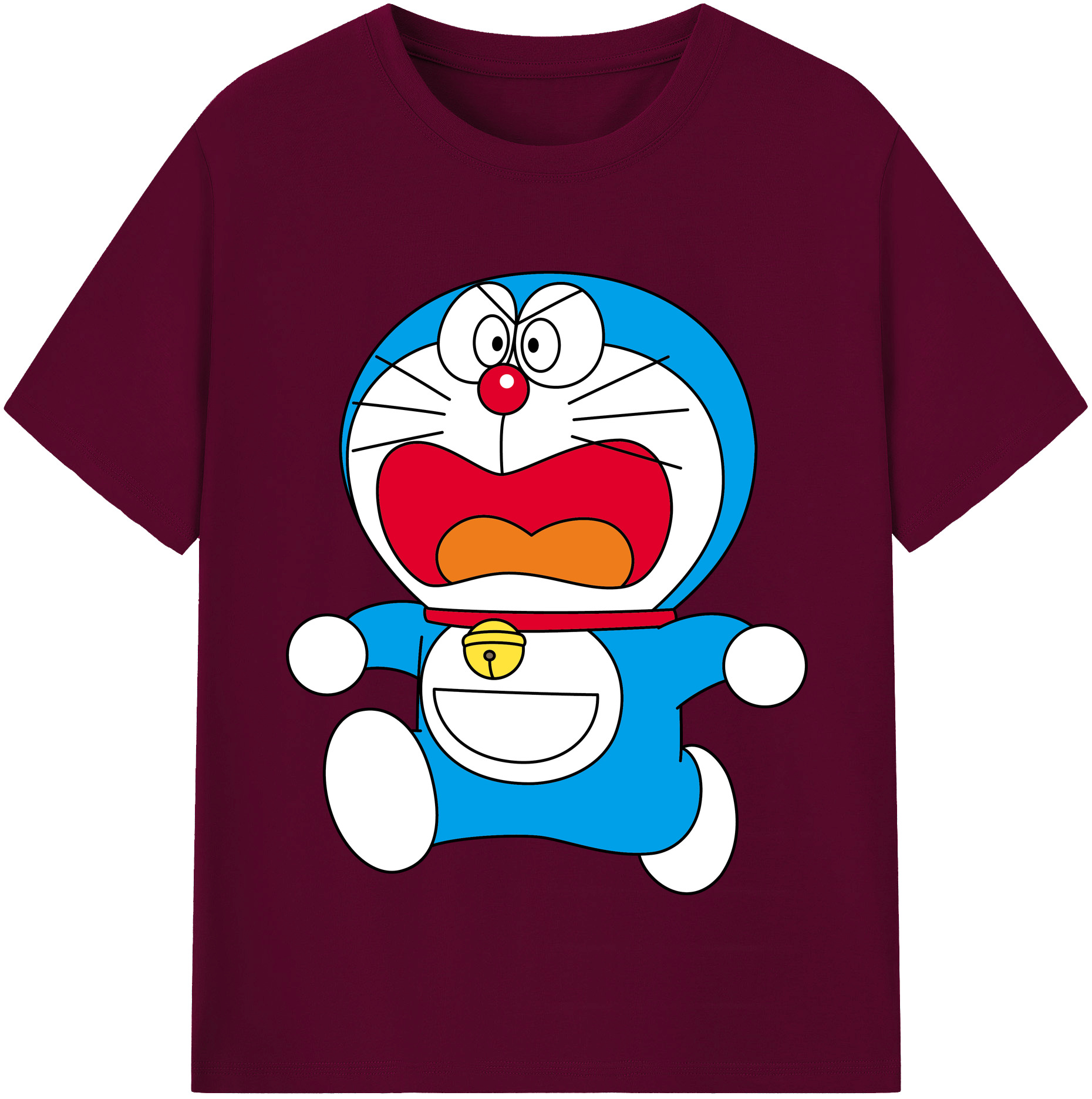 （画像用） ドラえもん Doraemon レディースカジュアルプリントTシャツ（綿100％）
